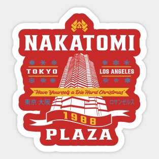 Nakatomi Building Die Hard Sticker